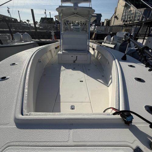 front of boat