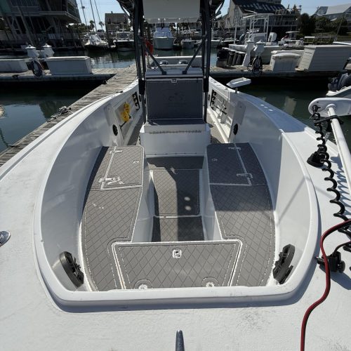 front of boat